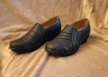 Damskie buty platformowe, skórzane. Rozmiar 37. Bardzo lekkie.