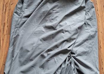 Nowe szare prześcieradło z gumką 150 x 200 brak metki