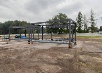 Rama kontenera, skrecana, kontener składak, Flat-Pack - Słupsk