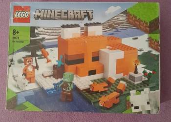 LEGO MINECRAFT Ferma Lisów No 21178  8+  Klocki
