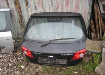 Klapa tylna tył Chevrolet Lacetti hatchback 03-09 czarna