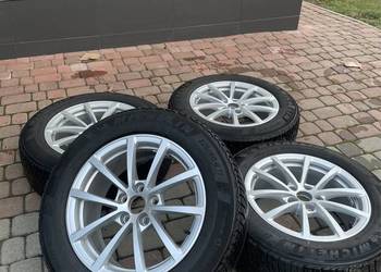 felgi aluminiowe 5x112 r17 225 60 z oponami michelin