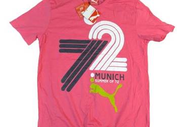 Nowa vintage retro koszulka t-shirt unisex Puma rozmiar M