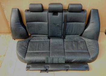 bmw E46 Touring Fotele Sport skóra GRZANE wnętrze m-pakiet