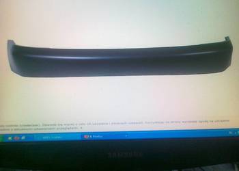 ZDERZAK TYLNY NOWY DO: AUDI A3 01/96-12/99 GRUNTOWANY
