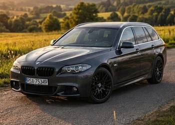 BMW f11 5 2.0d 8hp dwa komplety kół zadbana