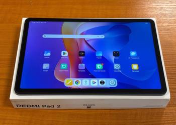 Redmi Pad 2 8/256GB Graphite Gray Gwarancja do 01.2028 r. Komplet