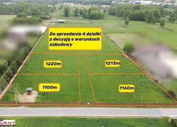 Ogłoszenie działka 1199m2 Plucice