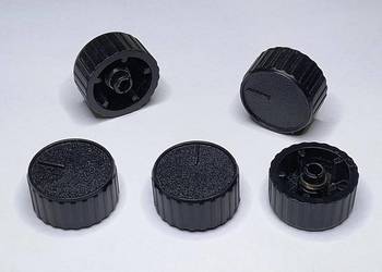 Pokrętło potencjometru Unitra oś 4mm śr.22,5mm