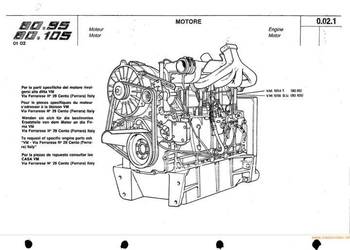 Fiat Agrifull 465 80.95 80.105 T350 C80-76 C80-70 katalog części zamiennych
