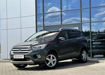 Ford Kuga Alu, 1Ręka, LED, Półskóra, El.Klapa Grzane fotele/kierownica GWA…