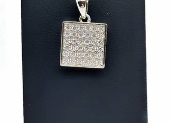 Nowa Srebrna Rodowana Zawieszka pr 925 1,78g