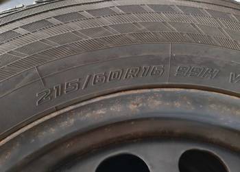 Komplet kół zimowych Yokohama 215/60 R16 | Felgi stalowe VW/Skoda 5x112
