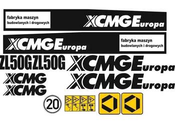 Naklejki oklejenie naklejka - XCMG ZL50G Zamiennik