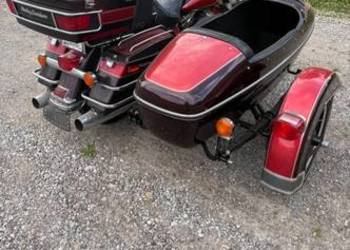 Harley Elektra Evo z 1992 rok z oryginalnym wózkiem
