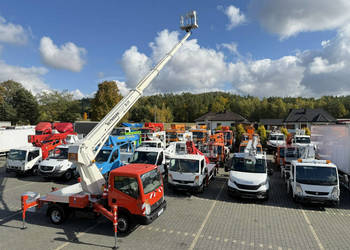 Nissan Cabstar Podnośnik Koszowy RUTHMANN TB 270 27m bok 15m Wumag Palfing…