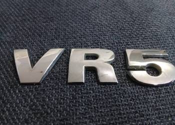 VR5 emblemat znaczek napis na klapę tył VW PASSAT B5 Golf Bora