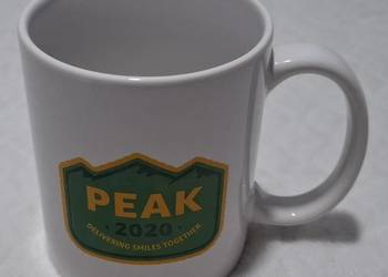 Kubek, Amazon, Peak 2020, szczyty, góry, 0,3L, 8x9,5cm (Szkło)