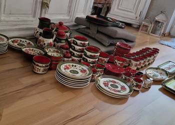 Zestaw naczyń ceramicznych Tirol z Austrii