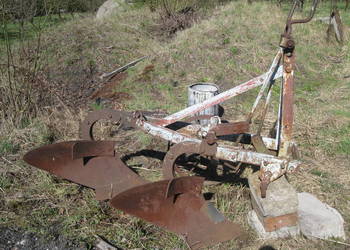 Pług dwuskibowy  np do c360 Jastrzebie Zdrój