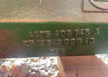 John deere Obudowa mostu ZF 4475406145 A