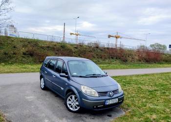 Renault Grand Scenic II Diesel 1.9dCi 130km Bogata Wersja 7-os Alufelgi 17'