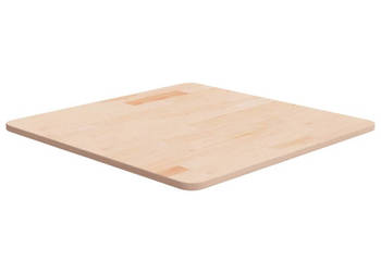 Kwadratowy blat do stolika 60x60x15 cm surowe drewno dębowe WM-342916