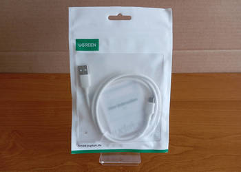 [NOWY] Kabel Ugreen Nickel Plating USB-A/USB-C [1m]