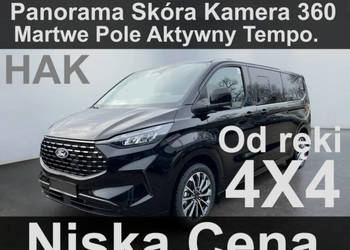 Ford Tourneo Custom Titanium X 4x4 170KM Kamera 360 Panorama Skóra Hak Od …