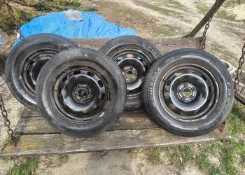 KOŁA 15" 5x100 Seat Leon/Golf IV | Opony 195/65/15 | KOMPLET 2019r