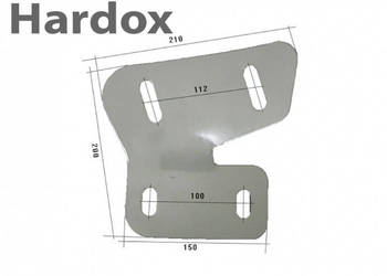 Uchwyt ścinacza HARDOX 19302/L do pługa GREGOIRE BESSON