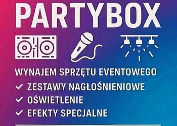 Wynajmę sprzet na event, naglosnienie na impreze urodziny