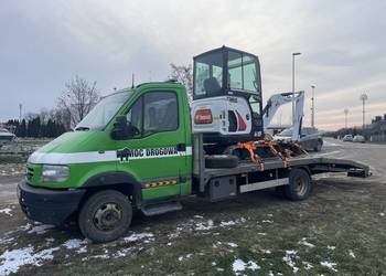 Usługi transportowe, wynajem minikoparki, autolaweta