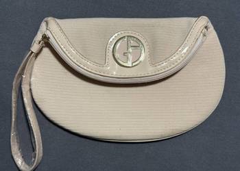Oryginalna torebka kosmetyczka Giorgio Armani pastelowy róż