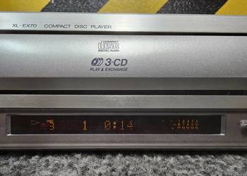 JVC XL-EX70 Compact Disc Player 3 CD