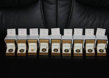 Złote monety Fidżi 2006-2008 0,394 oz AU 999