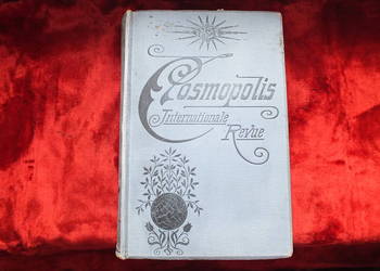 Stara powieść podróżnicza Cosmopolis z 1897 roku
