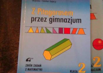 Z Pitagorasem przez gimnazjum 2 zbiór matematyka antykwariat