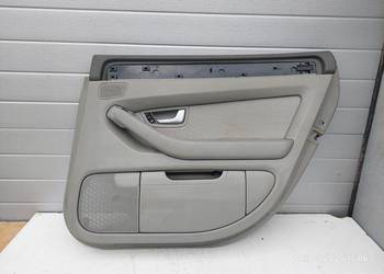 AUDI A8 D3 4.2 TDI 05-10 TAPICERKA DRZWI PRAWA TYL 4E0868066 WIĄZKA 4E09716