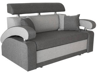 Sofa Tapicerowana z funkcją spania typu 3/2/1 Popiel BEATA