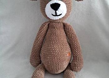 Duży ręcznie robiony miś