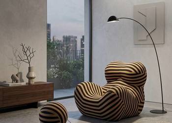 Designerski Fotel Wypoczynkowy Nua, Wysyłka 24H, Dostawa 0zł!