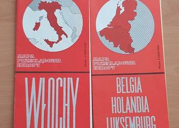 Różne mapy Polska Europa