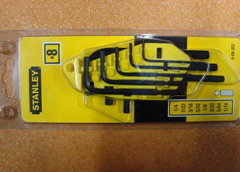 Klucze imbusowe zestaw calowe STANLEY 8 szt. Ref. 0-69-252
