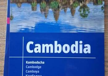 Cambodia Kambodża 1:500 000 mapa