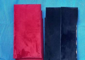 Panele tapicerowane 60x30 czerwone czarne 6 sztuk