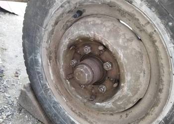 Felgi Żuk, Nysa, Warszawa, 2 dętki z epoki, z kołpakami