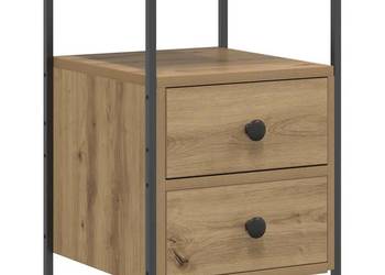 vidaXL Szafka nocna, dąb artisan(SKU:857260)