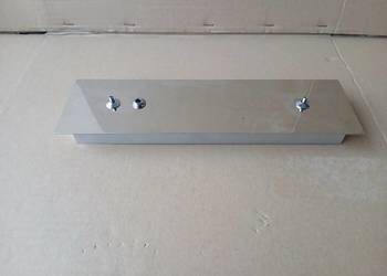 Listwa do lamp rozeta podsufitka maskownica 285mm x 80mm CHROM BŁYSZCZĄCY