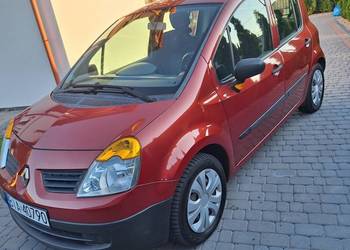 Renault modus 1.2 16v 75km klima nowe sprzeglo,alternator.